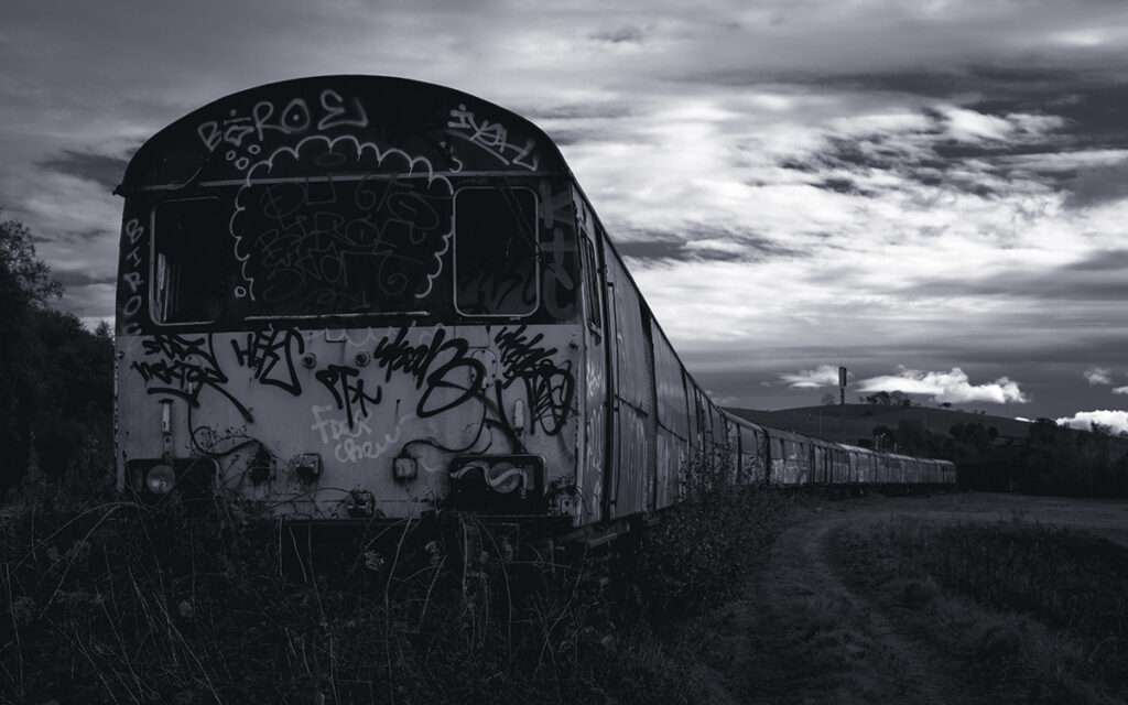 Hellifield Ghost Train in the Yorkshire Dales