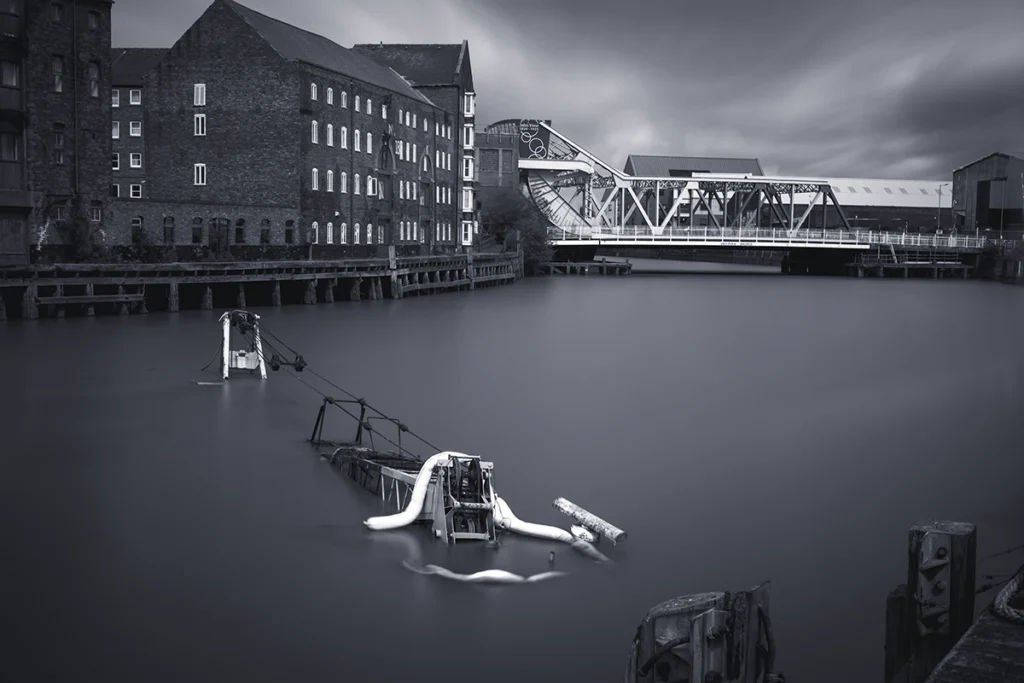 Hull Barge, Long Exposure